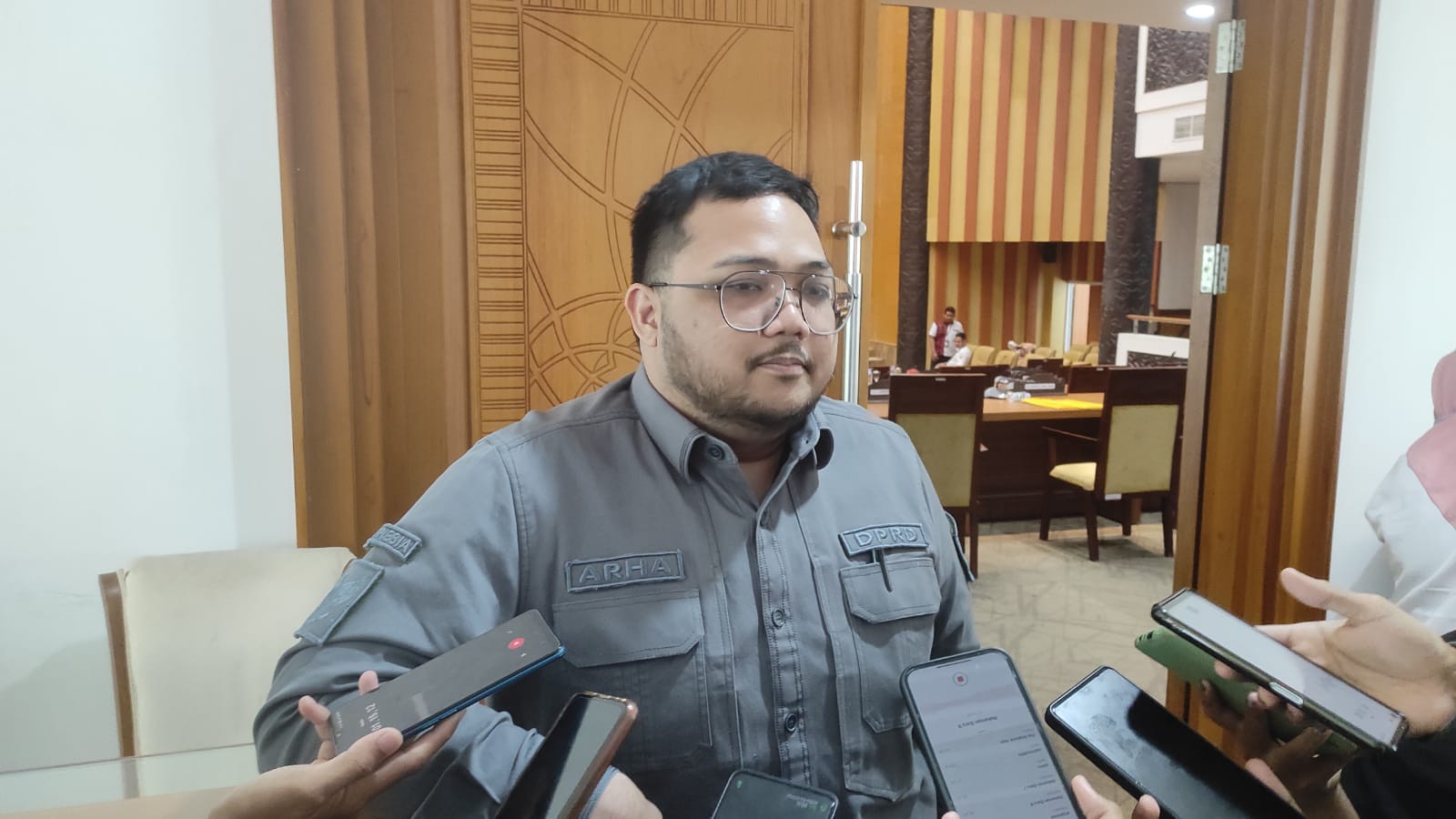 Afif Harun Minta Pemkot Samarinda Tegas Atasi Parkir Liar dan Premanisme.