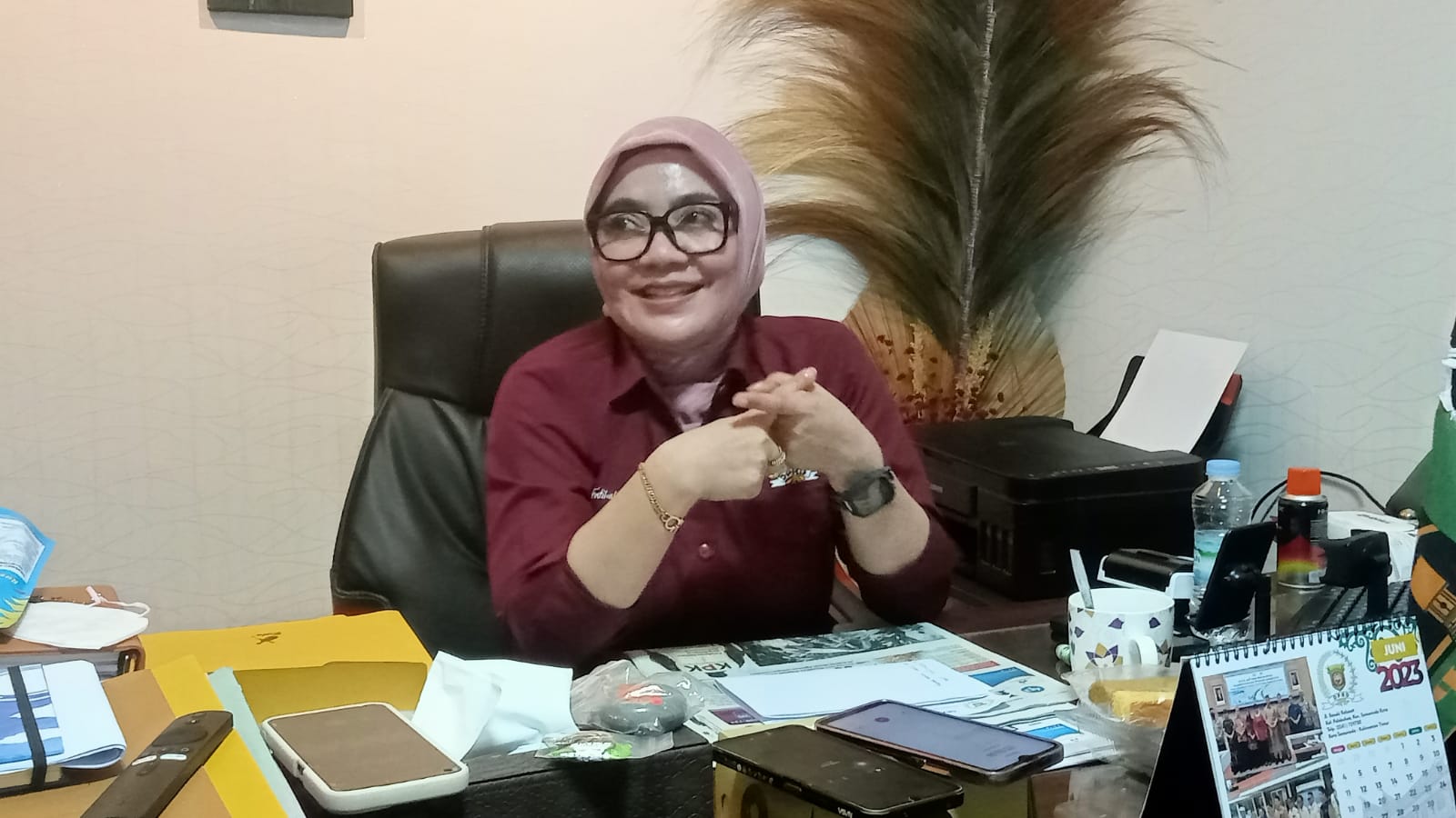 Laila Fatihah Dukung Milenial Samarinda Terjun di Dunia Usaha.