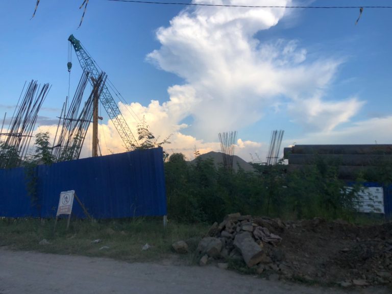 FOTO : Pembangunan Jembatan Sebulu, Kukar .