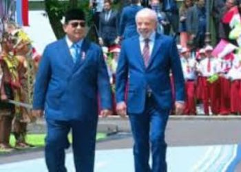 Prabowo Sambut Presiden Brasil Lula di Istana, Tinjau Bersama Program Makan Bergizi Gratis